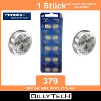 Renata 379 SR521SW Knopfzellenbatterie - 1 Stk.