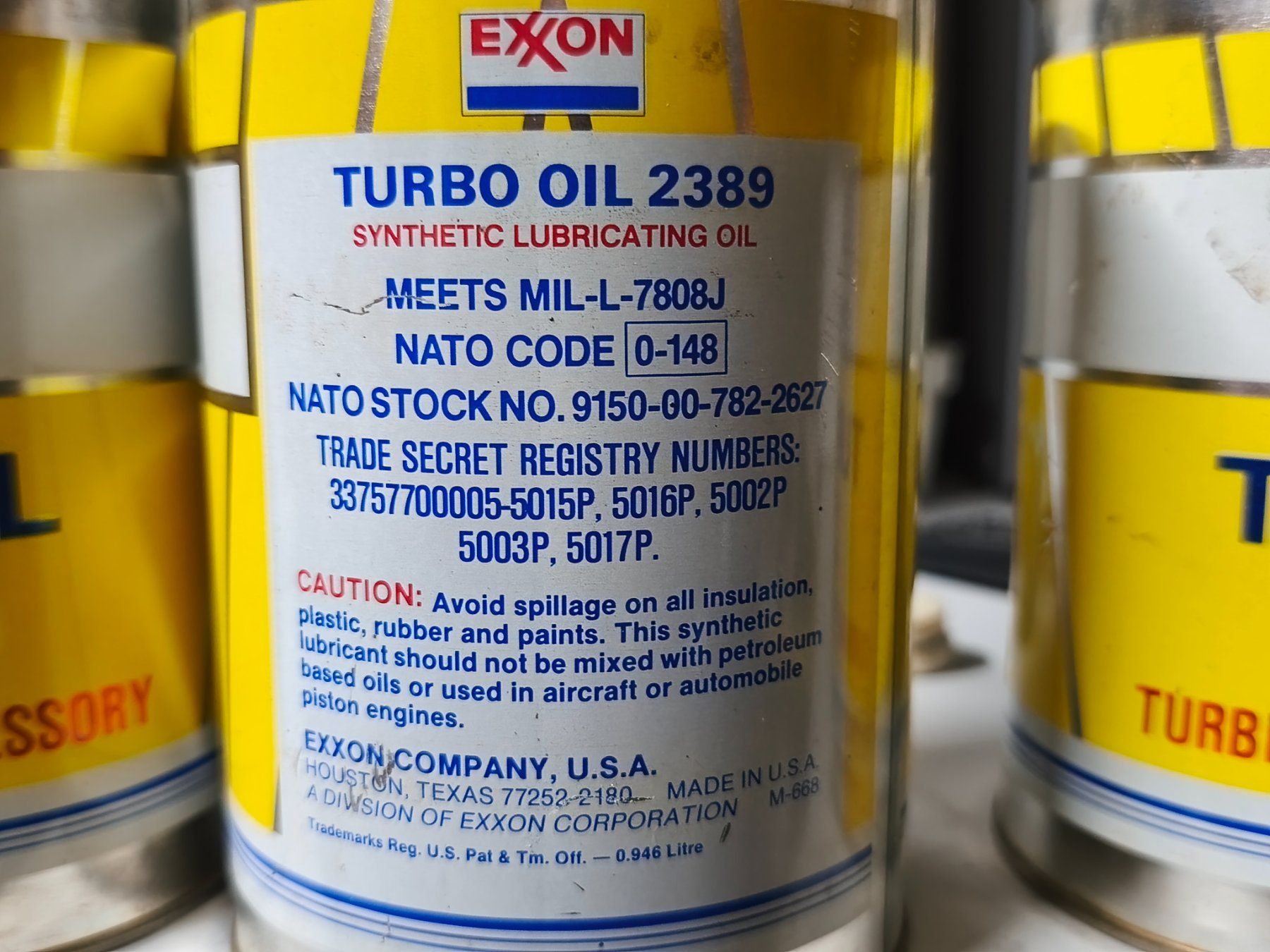 Motori: Exxon Turbo Oil – Usato da Domat/Ems venduto da drive3000 1