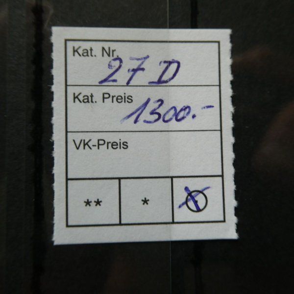 Tous les timbres: STRUBEL° 27 D  mit BEFUND  Kat.Fr. 1300.- – D'occasion à Egliswil par Trens01 4