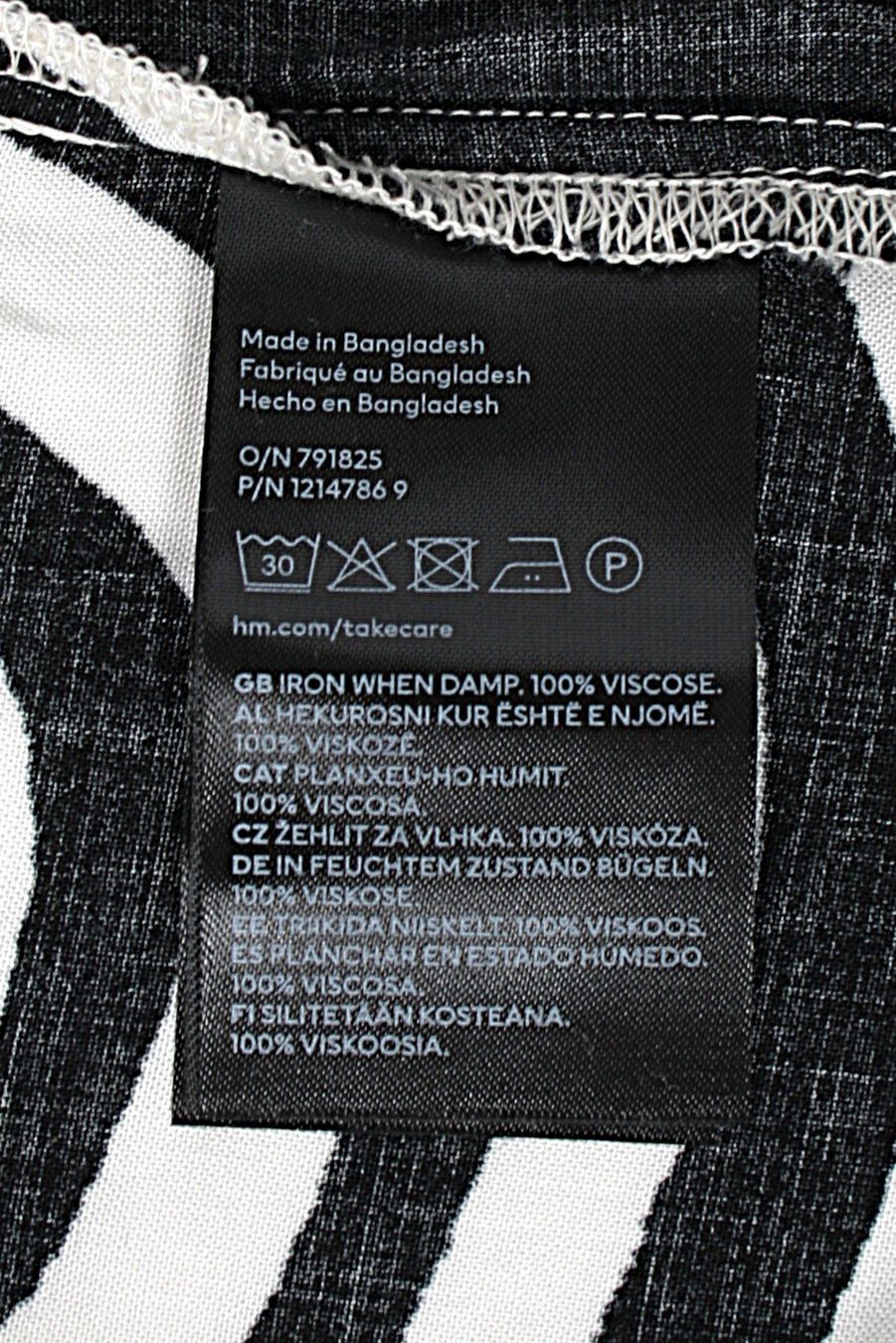 H&M Vestiti: H&M Sommerkleid mit Muster gr.L – Usato da Zollikofen venduto da Restwert_Zollikofen 5