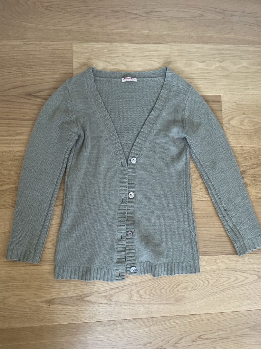 Maglioni & Felpe: Cashmere Cardigan olive – Usato da Zürich venduto da M500ZH