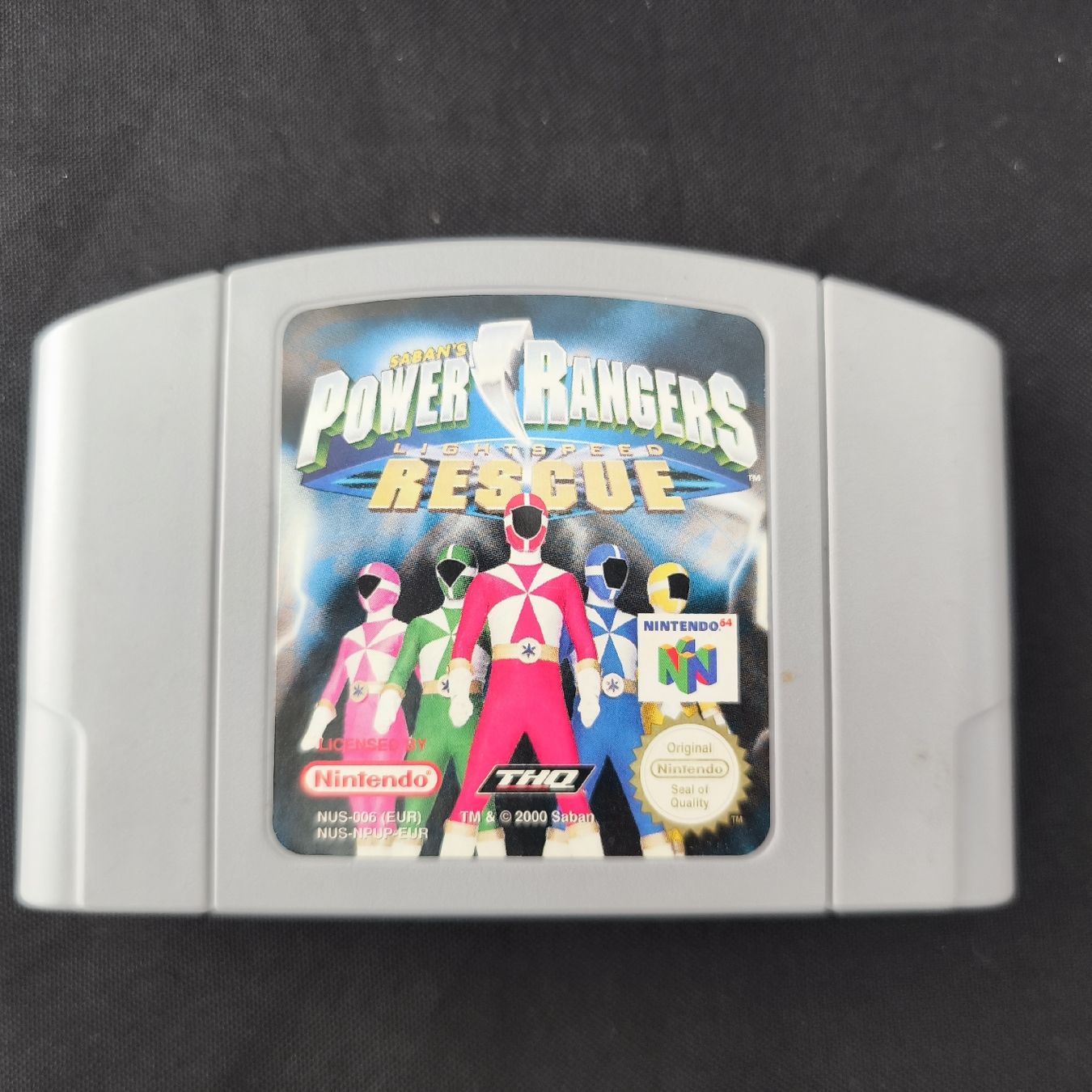 Jeux: Jeu Power Rangers: Lightspeed Rescue - Nintendo 64 – D'occasion à Montet (Broye) par Mimsoline