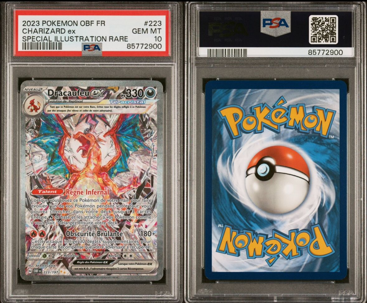 Pokémon Sammelbilder & Trading cards: Pokémon CHARIZARD EX PSA 10  – Neu (gemäss Beschreibung) aus Genève von SAQR12 1