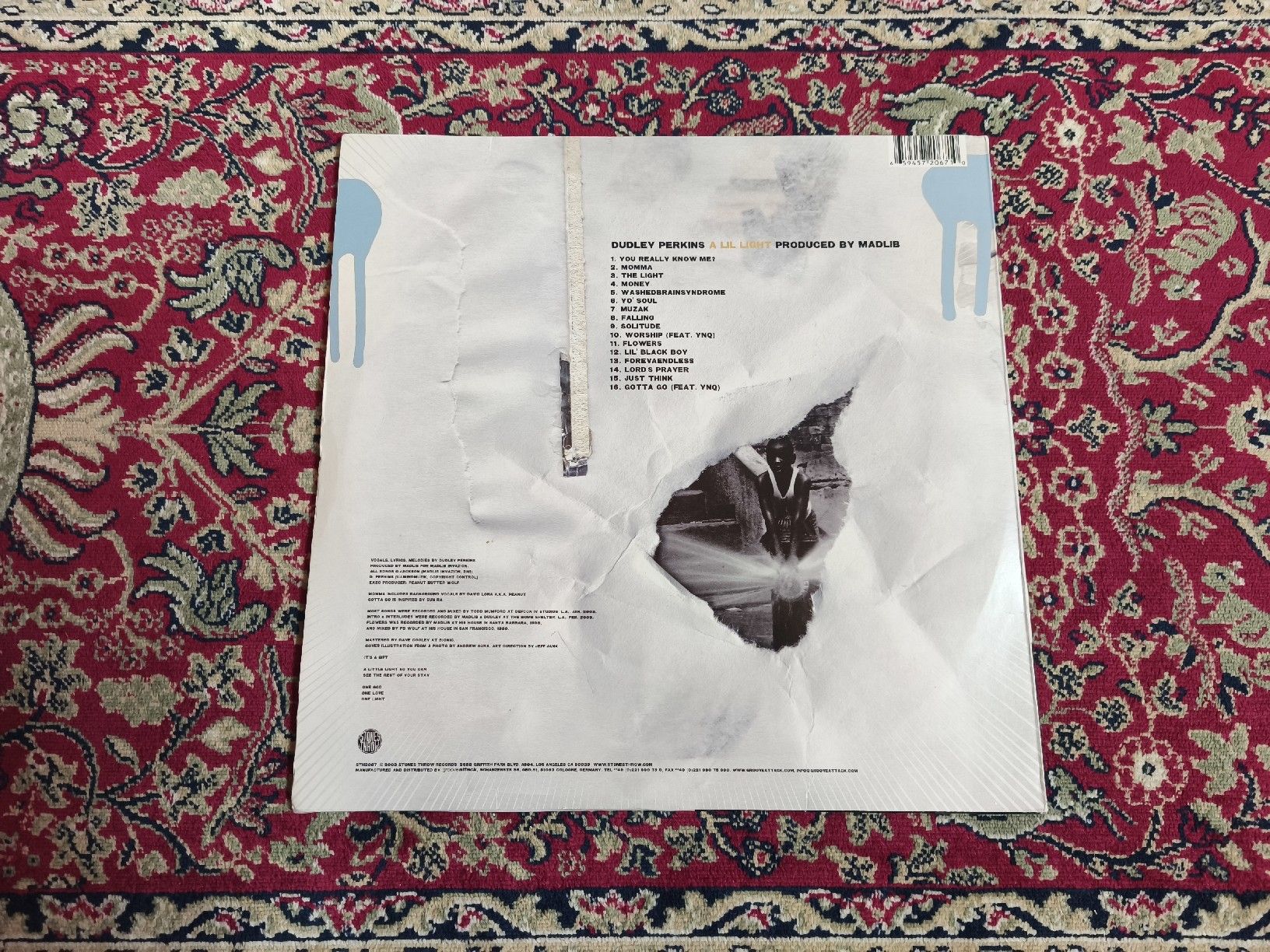 Dischi in vinile: Dudley Perkins + Madlib  - A Lil Light – Usato da Kandersteg venduto da digginblackpearlz 1