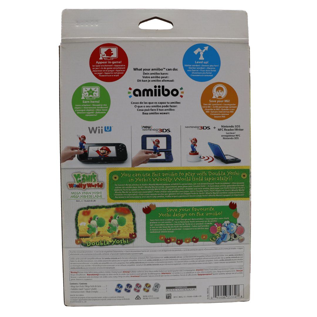 Nintendo Giochi: Yarn Yoshi - Mega, Green Amiibo – Usato da Paudex venduto da dindeboy 1