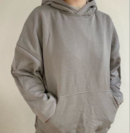Grauer Oversize Hoodie, super Zustand, Grösse M/L Top!
