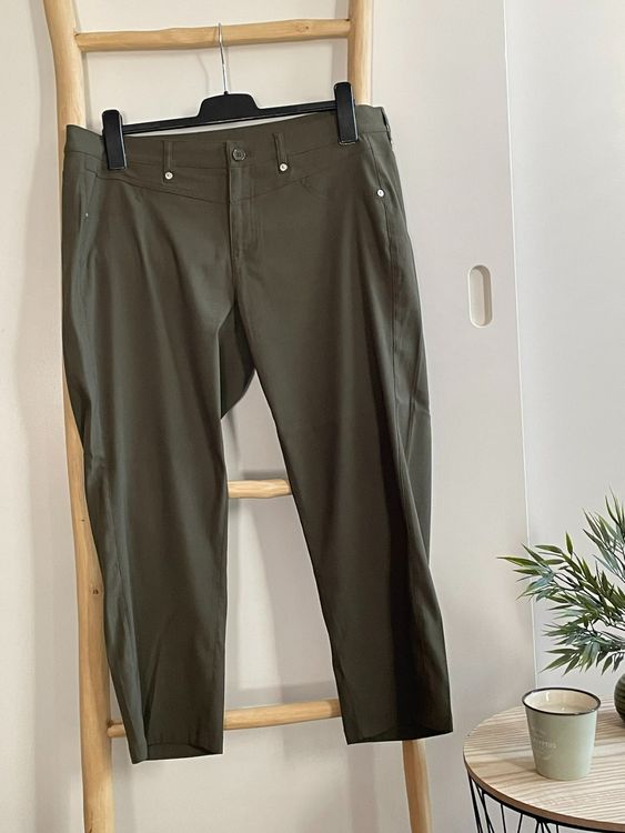 Pantalon Large Femme Imprimé - Taille 46 - Neuf Sans étiquettes - Style Chic Et Droit
