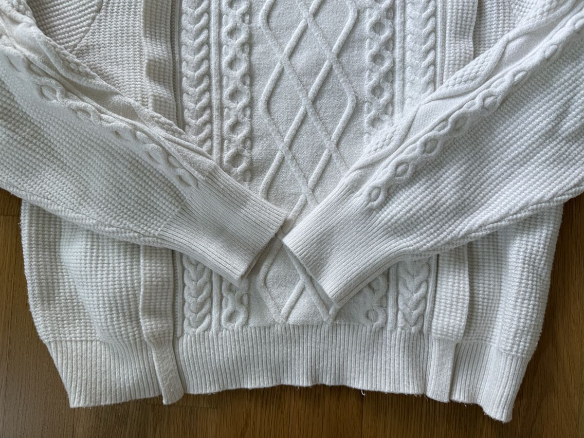 Mango Maglioni & Felpe: MANGO, Strickpullover, creme, Grösse XL – Usato da Basel venduto da sel_g 5