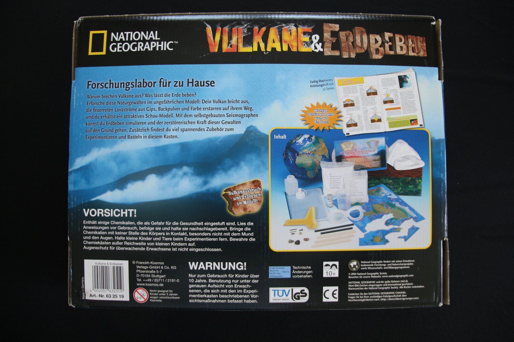 Giochi: Forschungsset Vulkane und Erdbeben – Nuovo e nell'imballaggio originale da Eschlikon TG venduto da Spitzmuus 1
