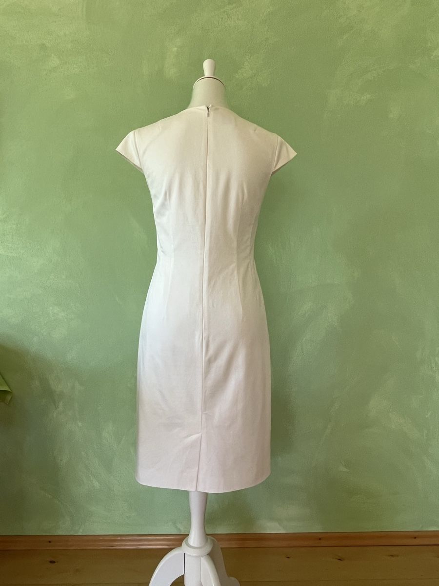 Vestiti: Etui-Kleid weiß, Gr. 36 von Madeleine – Usato da Basel venduto da Baseline28 1