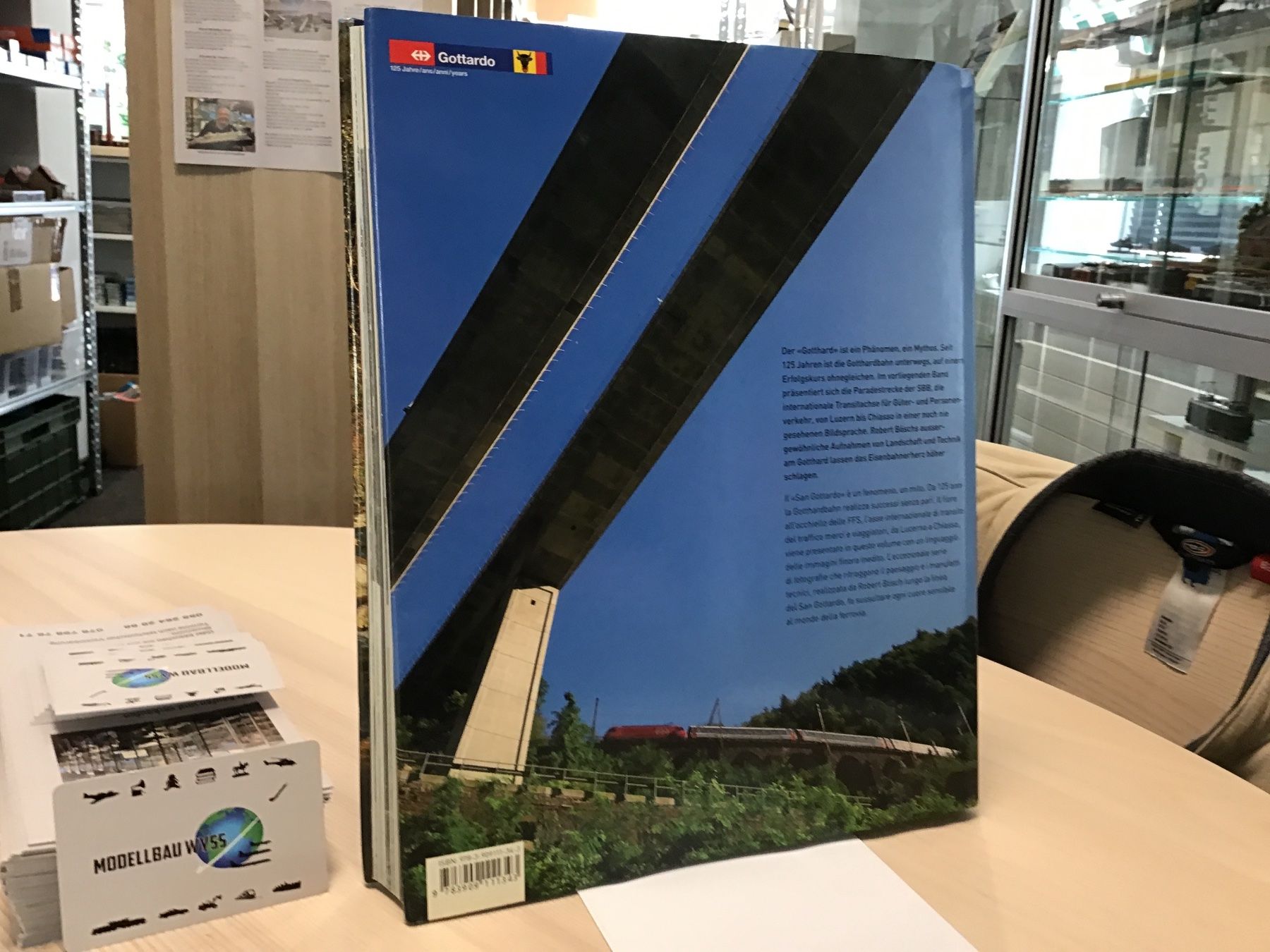 Libri: Gotthardbahn - Robert Bssuch - Eisenbahn - Bildband, Top! – Usato da Männedorf venduto da Modelle-aller-Art 1
