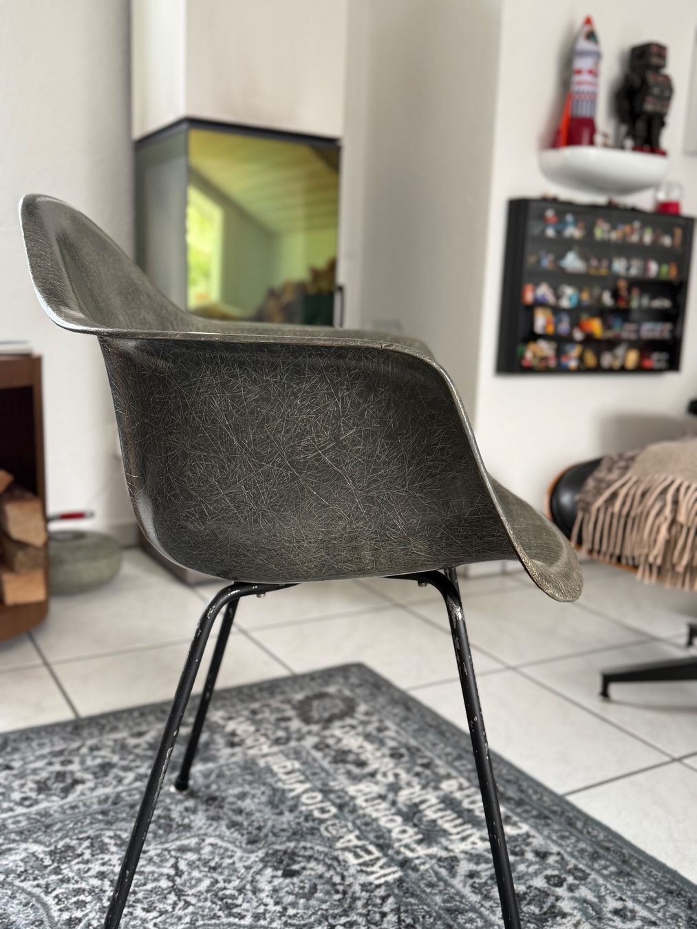 Eames Sedie: Zenith DAX Rope Edge chair Charles & Ray Eames 1950 – Usato da Oberentfelden venduto da Swissair72 2