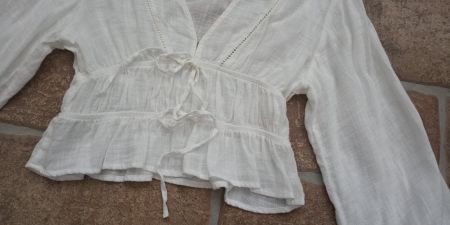 Romantische Bluse mit Raffungen zu Nile Odd Molly