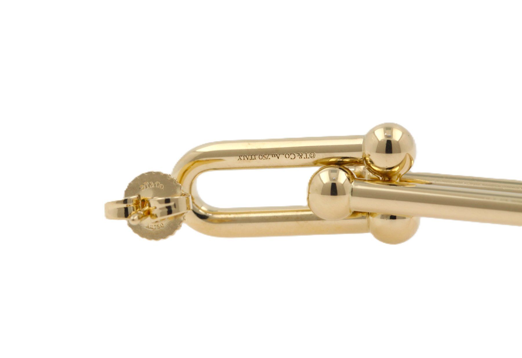 Tiffany & Co. Ohrringe & -stecker: TIFFANY & CO Hardware Ohrhänger Large Version 18K *S4424 – Gebraucht aus Zürich von luxtrade 6
