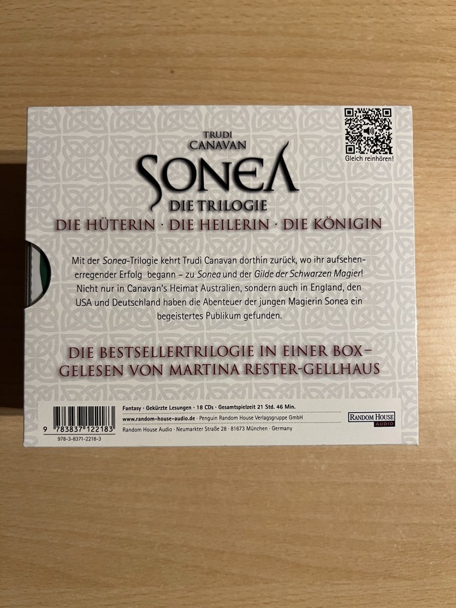 Audiolibri: Hörbuch Trilogie - Sonea – Nuovo (secondo la descrizione) da Rupperswil venduto da sige82 1