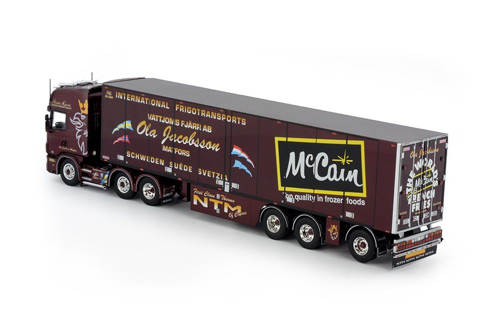 Tekno Kit di modellismo & Modellini statici: Tekno 80770 Scania Olaf Jacobson – Nuovo e nell'imballaggio originale da Dagmersellen venduto da FBM-Bacheli 1