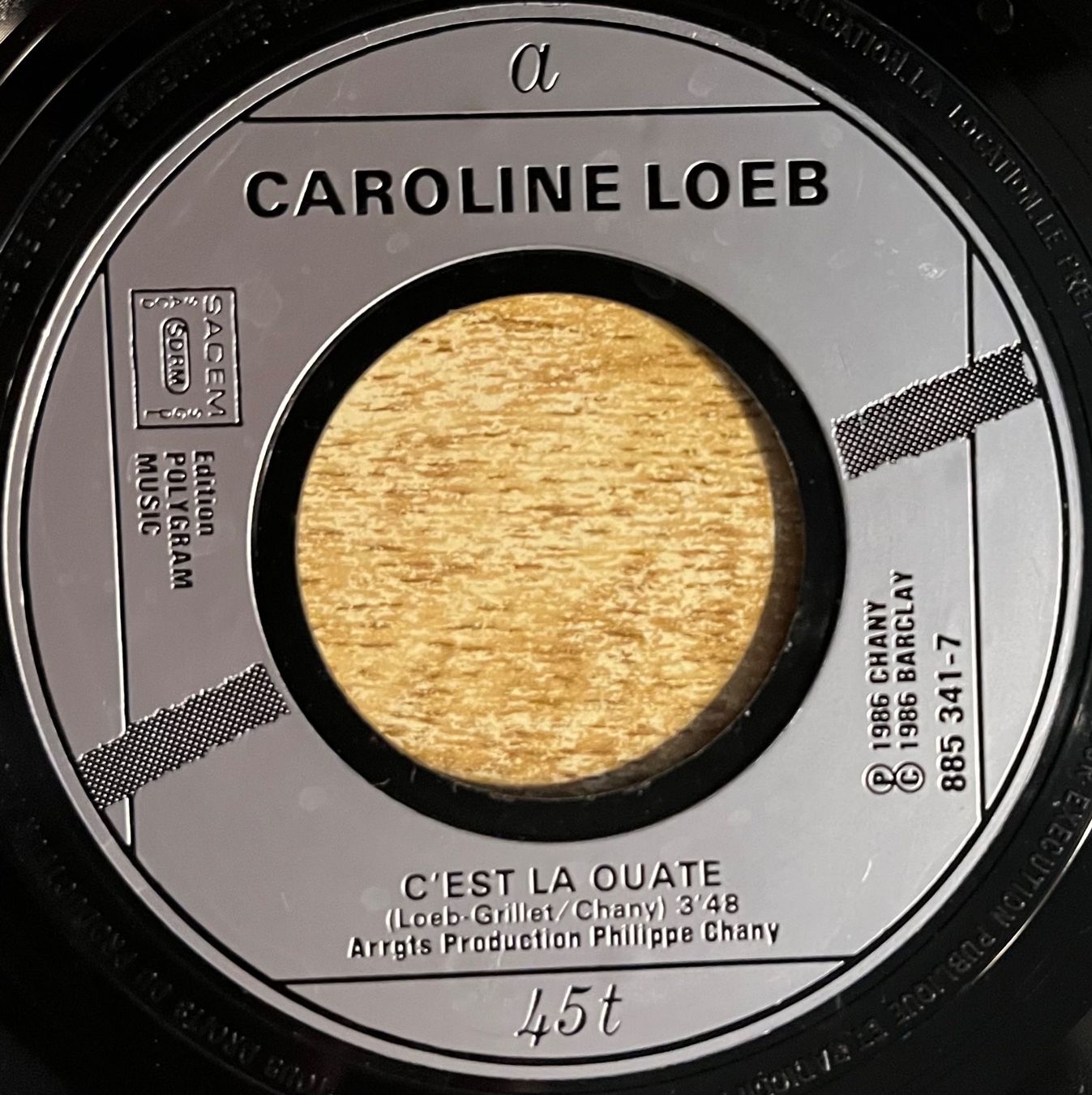 Schallplatten: CAROLINE LOEB - C'EST LA OUATE – Gebraucht aus Bussigny von vinyl-pas-cher 2