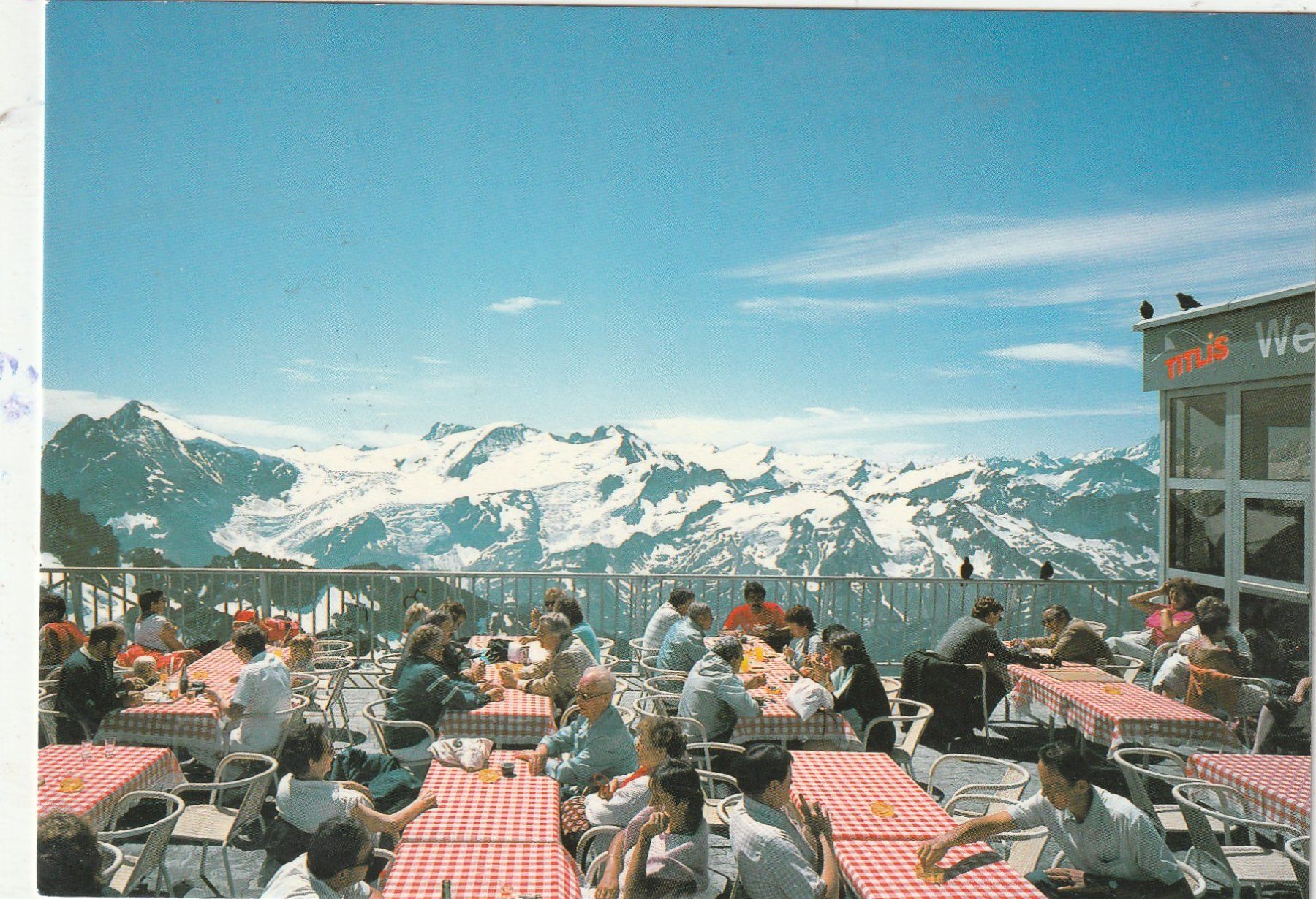 Ansichtskarten: Titlis Berghaus – Gebraucht aus Lumbrein von made02