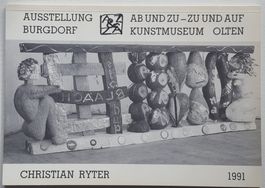 SIGNIERT !! Holzbildhauer Christian Ryter (Burgdorf 1991)