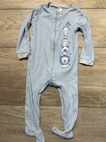Pyjama mit Reißverschluss für Jungen, Größe 86/92 🦊