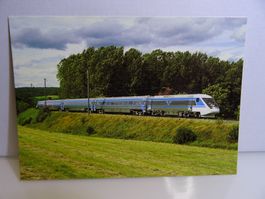 Postkarte Schweden SJ Neige Schnelltiebzug X 2000. 25.7.1991