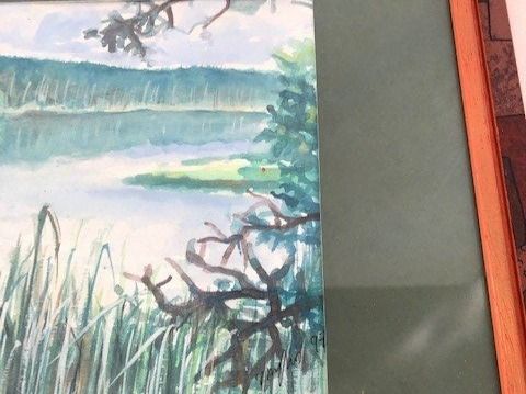 Dipinti: Landschaft, rund um See - Aquarell A2 – Usato da Bösingen venduto da Lorak2612 2