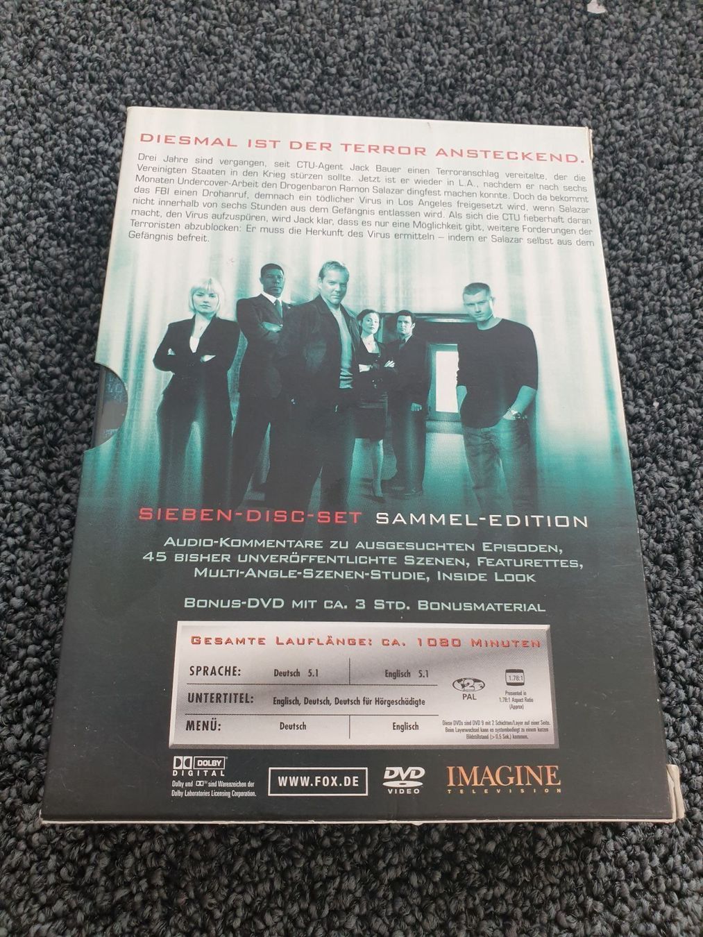 Tutti i DVDs: 24 TWENTY FOUR STAFFEL 3 – Usato da Ruswil venduto da jan_bxl5 2