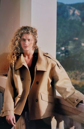 Trench Jacke - Gr. 40/42 (S) - wie neu!