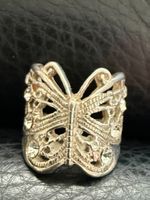 Fingerring  Silberring  nicht gemarkt