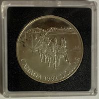 Silbermünze Canada 1992 Sterling Silber Kingston York