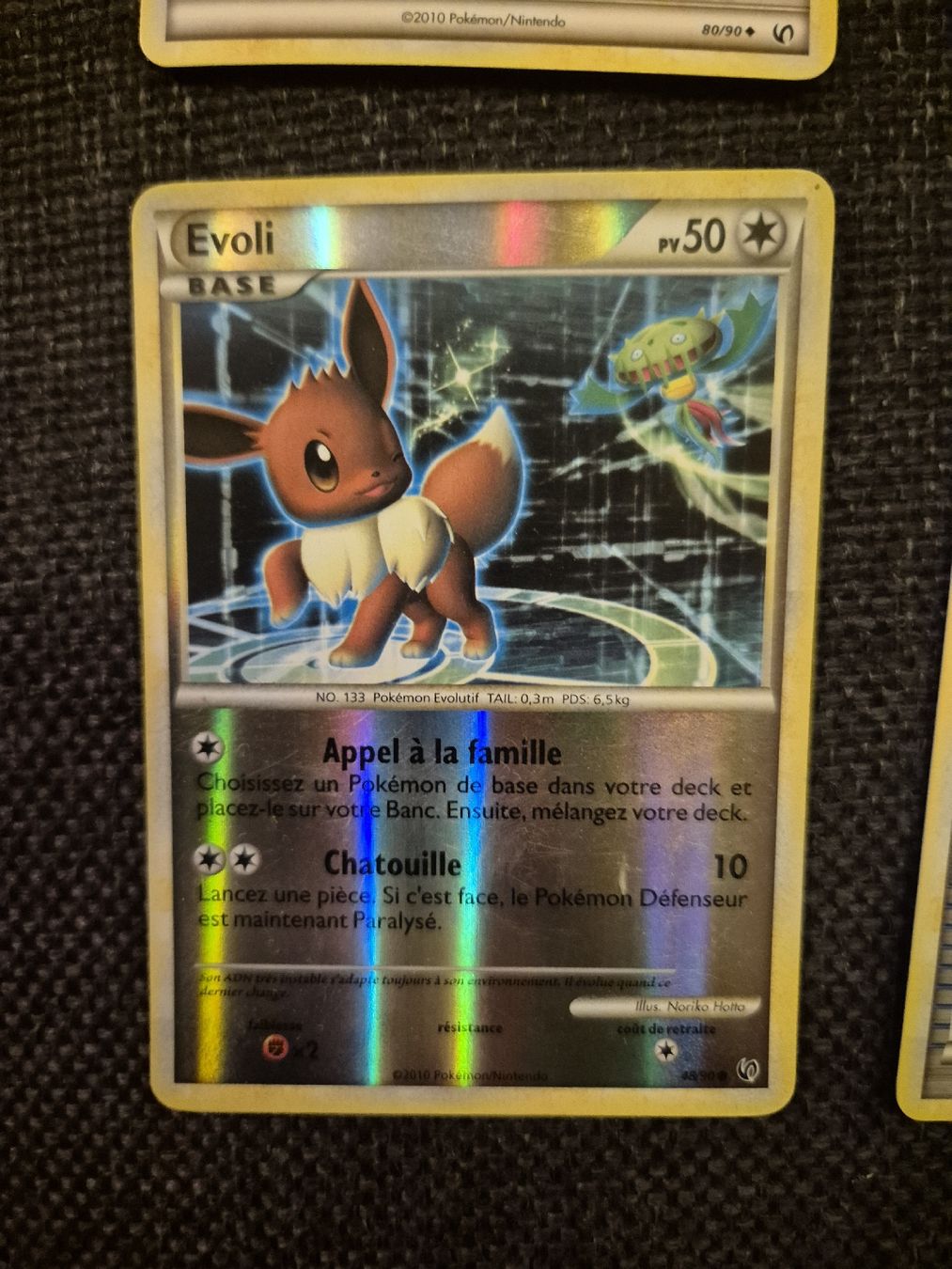 Pokémon Carte collezionabili: Pokemon - Evoli Reverse holo - HS undaunted – Usato da Subingen venduto da mattkum 1