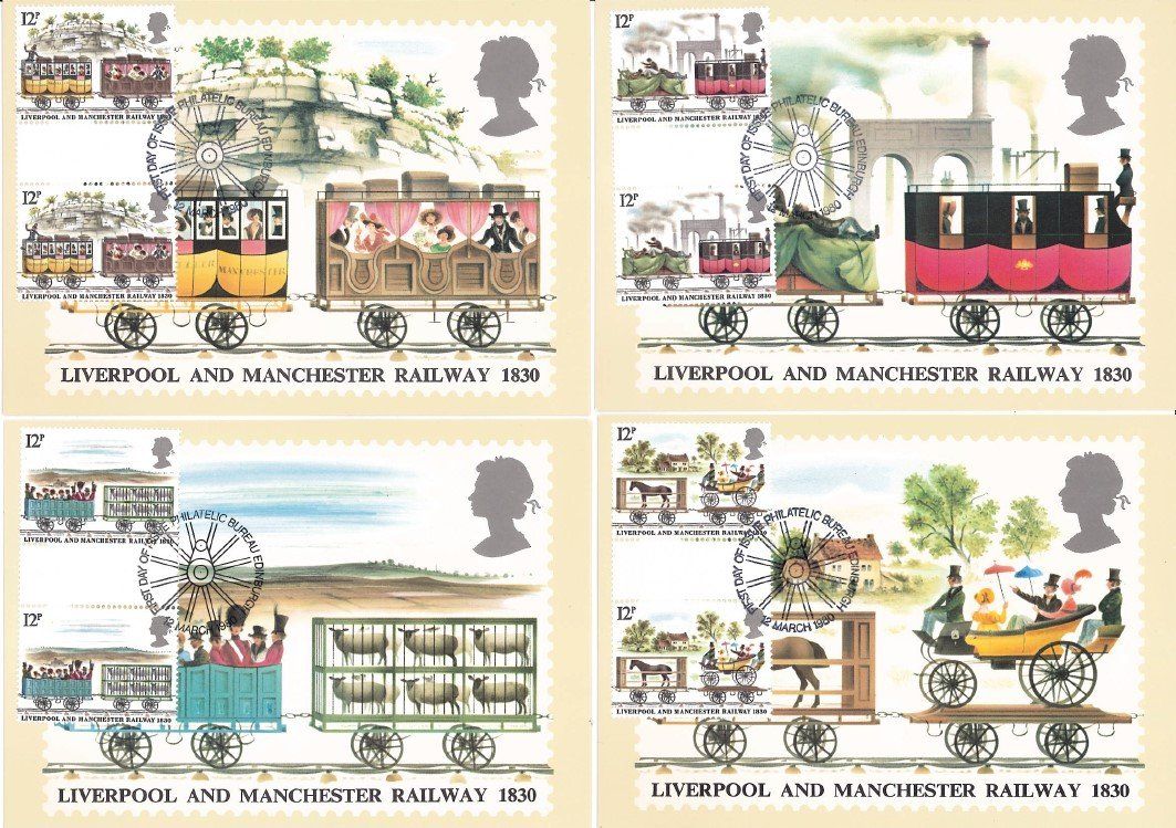 Alle Briefmarken: 12 Maximumkarten UK – Gebraucht aus Bellach von qsearch