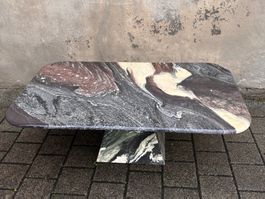 Couchtisch aus Naturstein Marmorplatte gebraucht