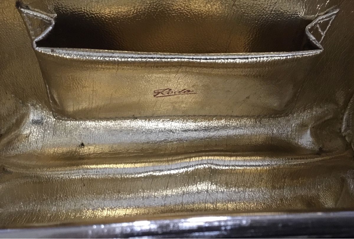 Taschen für Damen: Vintage Messing Clutch: Abendtasche – Gebraucht aus Schlieren von Jeajet 4