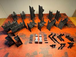 Volles Gelände Set Warhammer 40k Gothic Ruins Terrain