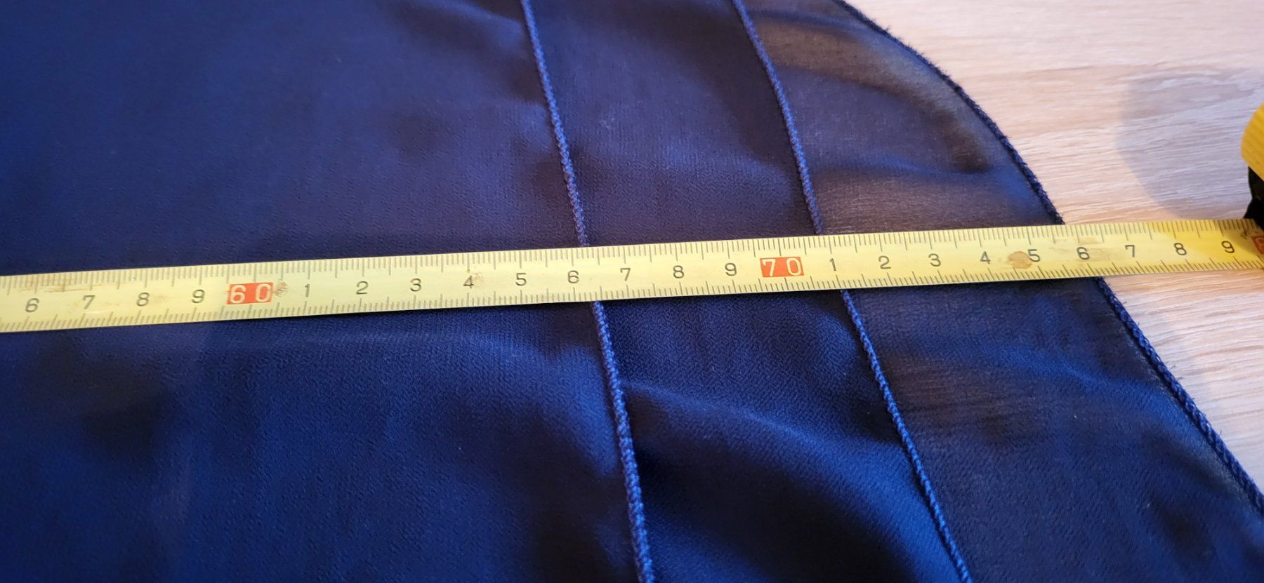 Tuniken: Damen Tunika Viskose- Polyestergem. gr. Xl Dunkelblau – Gebraucht aus Schweizersholz von fuchs06 9