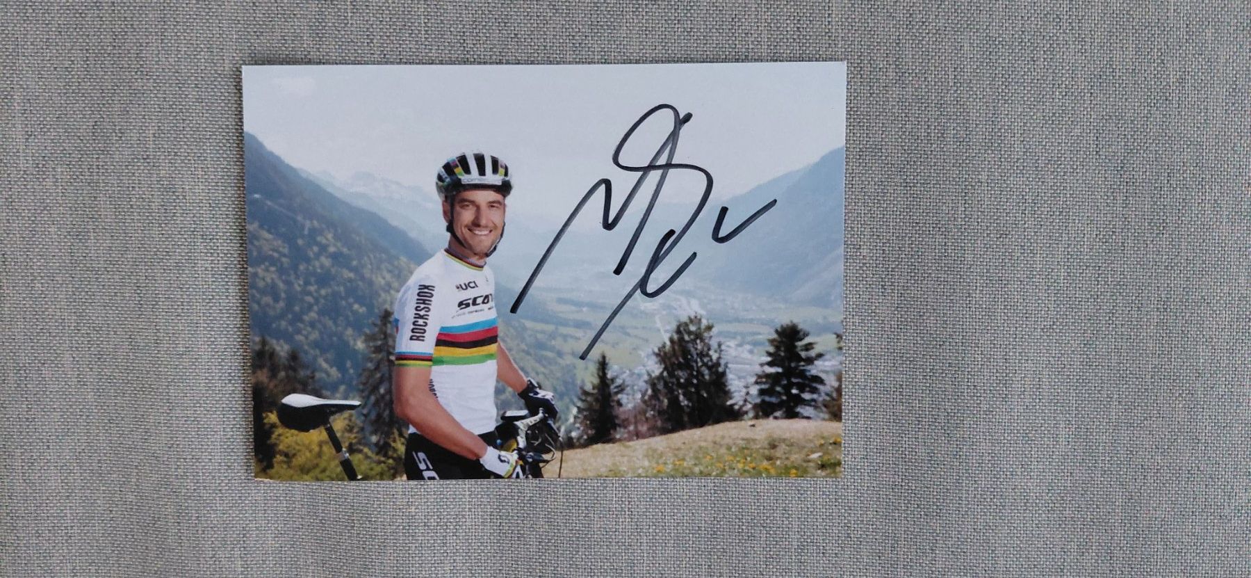 Autographes: Autogramm Nino Schurter – D'occasion à Schmerikon par Olympia04
