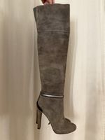 Fendi Over-the-Knee Leather Boots - 40 EU Italian 41