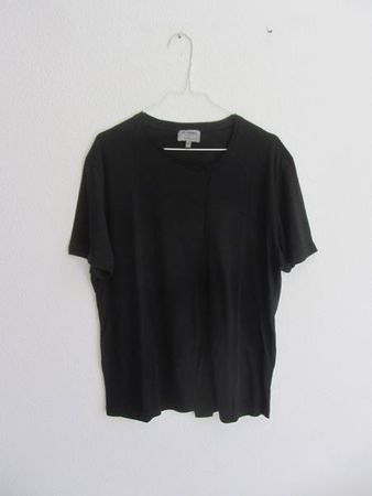LES HOMMES - Designer T-Shirt schwarz M (NP: 220.-)