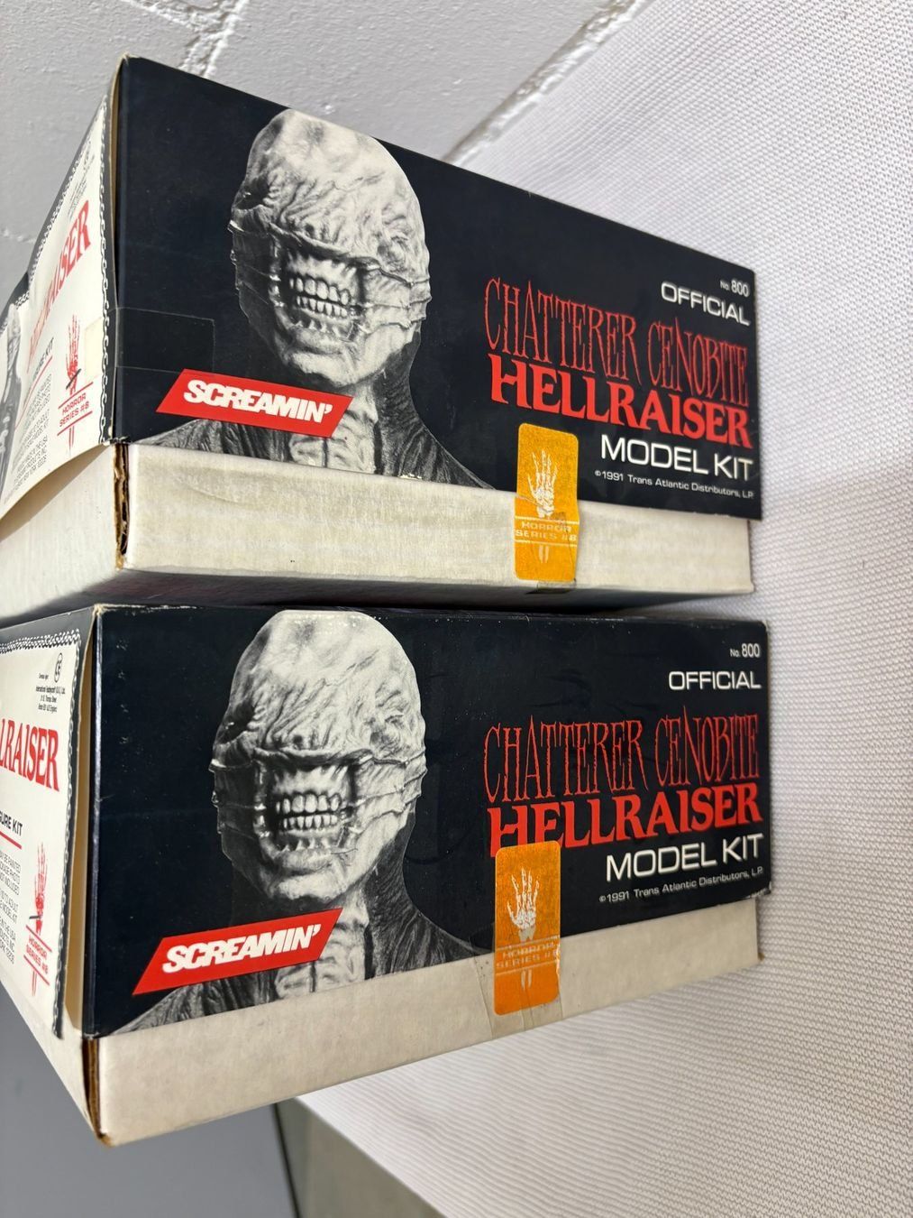Statuette: Neu 2 HELLRAISER Chatterer Cenobite Figur/Bausatz Screamin' – Nuovo e nell'imballaggio originale da Ottenbach venduto da TimelessEmotions. 3