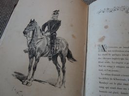 Livre ancien "A coups de fusil"
