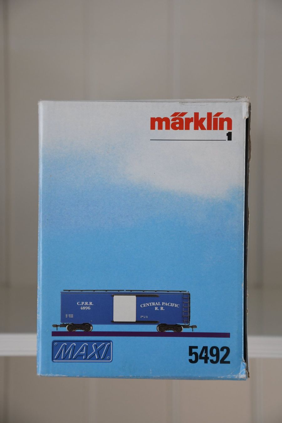 Märklin Modelleisenbahnen: Box Car Central Pacific R.R. 5492 Märklin Maxi – Neu (gemäss Beschreibung) aus Grenchen von garage-city 6