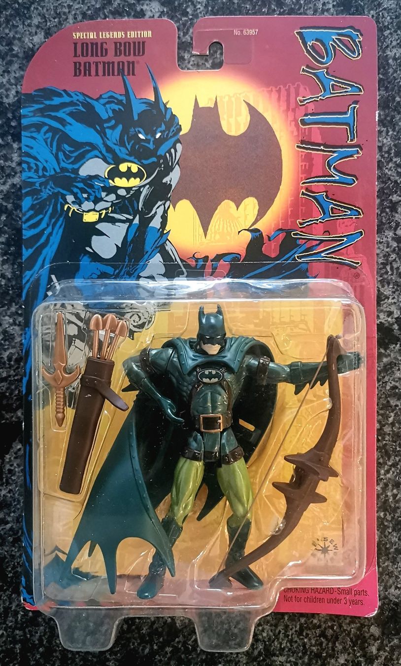 Hasbro Statuette: Batman Long Bow 1996 Action Figur Special Legends Hasbro – Nuovo e nell'imballaggio originale da Rorschach venduto da Actionvintage789