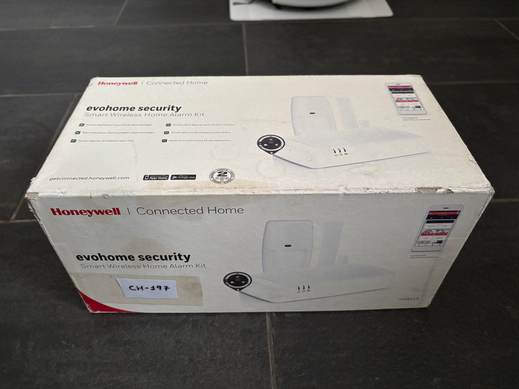 Honeywell Sistemi d'allarme: Honeywell Evo Home Smart Wireless Home Security Kit HS911S – Usato da Lugnorre venduto da serge.morgenegg