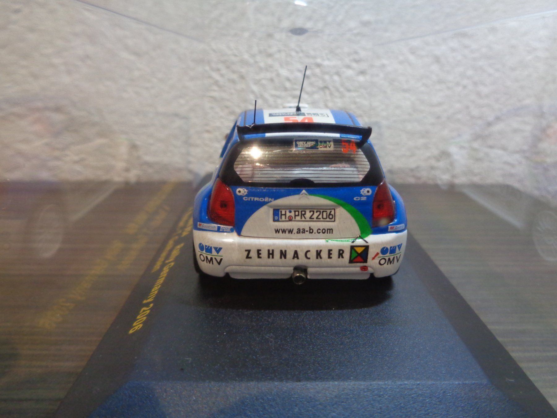 Citroën Modellautos: IXO 1:43 Citroën C2 S1600 Rallye – Neu und originalverpackt aus Reconvilier von rallycar 2