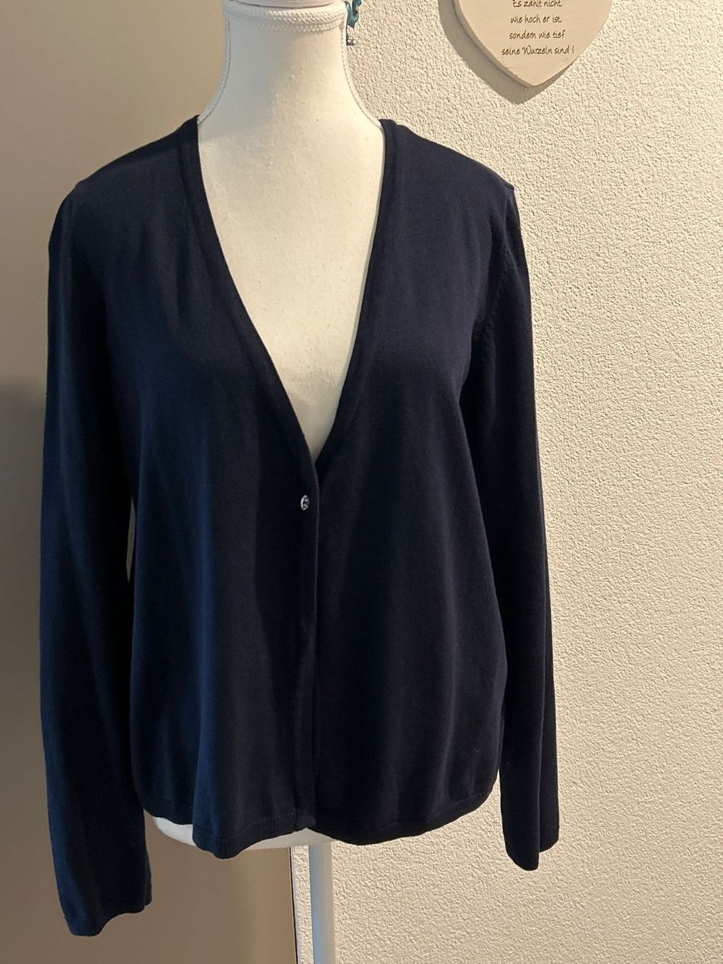 Giacche: Strickjacke dunkelblau von bpc selection Gr. 40/42 – Nuovo (secondo la descrizione) da Brunnen venduto da Nala2929 1