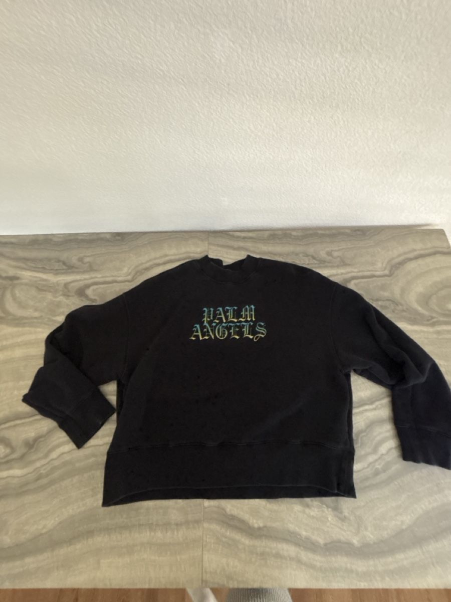 Palm Angels Maglioni & Felpe: Palm Angels Pullover Black Size S (Oversize) – Usato da Weiach venduto da rupi91