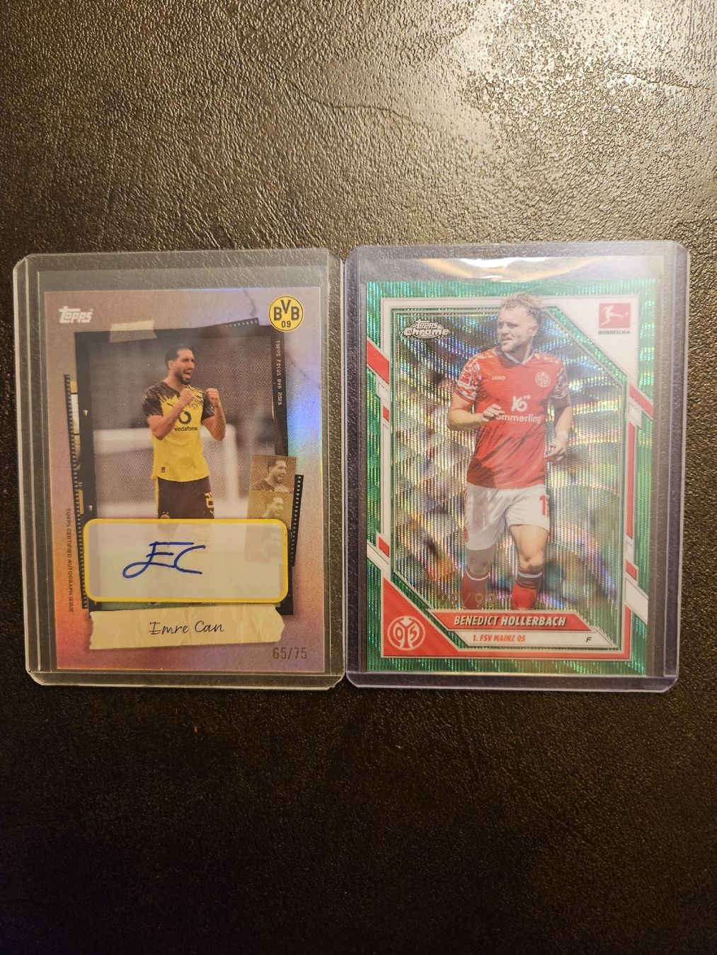 Topps Sammelbilder & Trading cards: Emre Can auto /75 + Benedict Hollerbach /99 – Neu (gemäss Beschreibung) aus Rudolfstetten von KingArabi