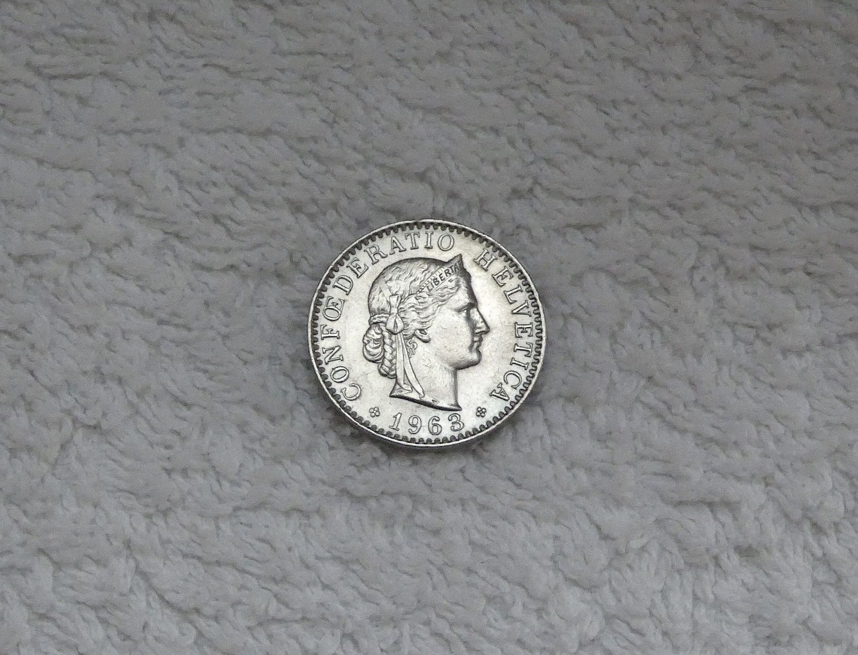 Tutti le monete: 20 centimes/rappen 1963 – Usato da Nyon venduto da Ilmi09