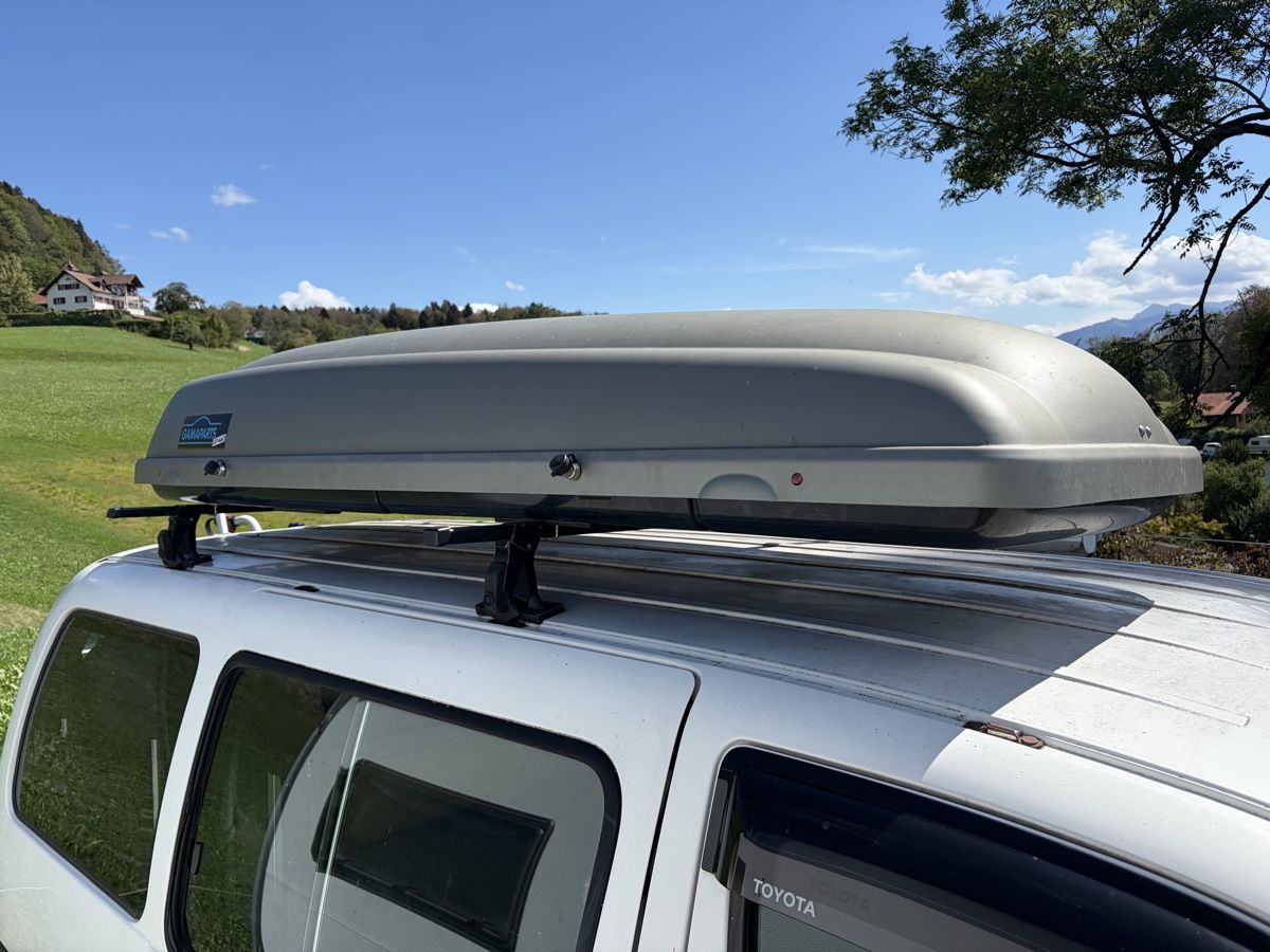 Gamaparts Dachboxen: Gamaparts 460 Dachbox Grau mit Befestigungssystem – Gebraucht aus Laupen ZH von atmagym 1